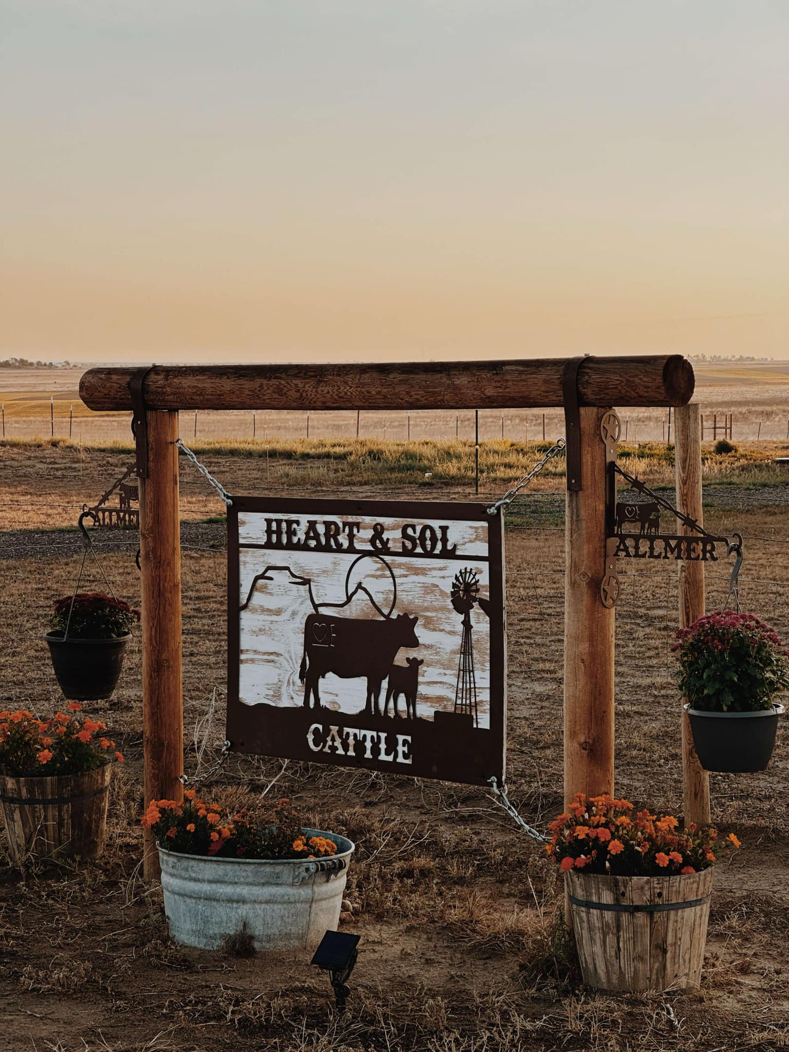 Customizable Metal Property Sign