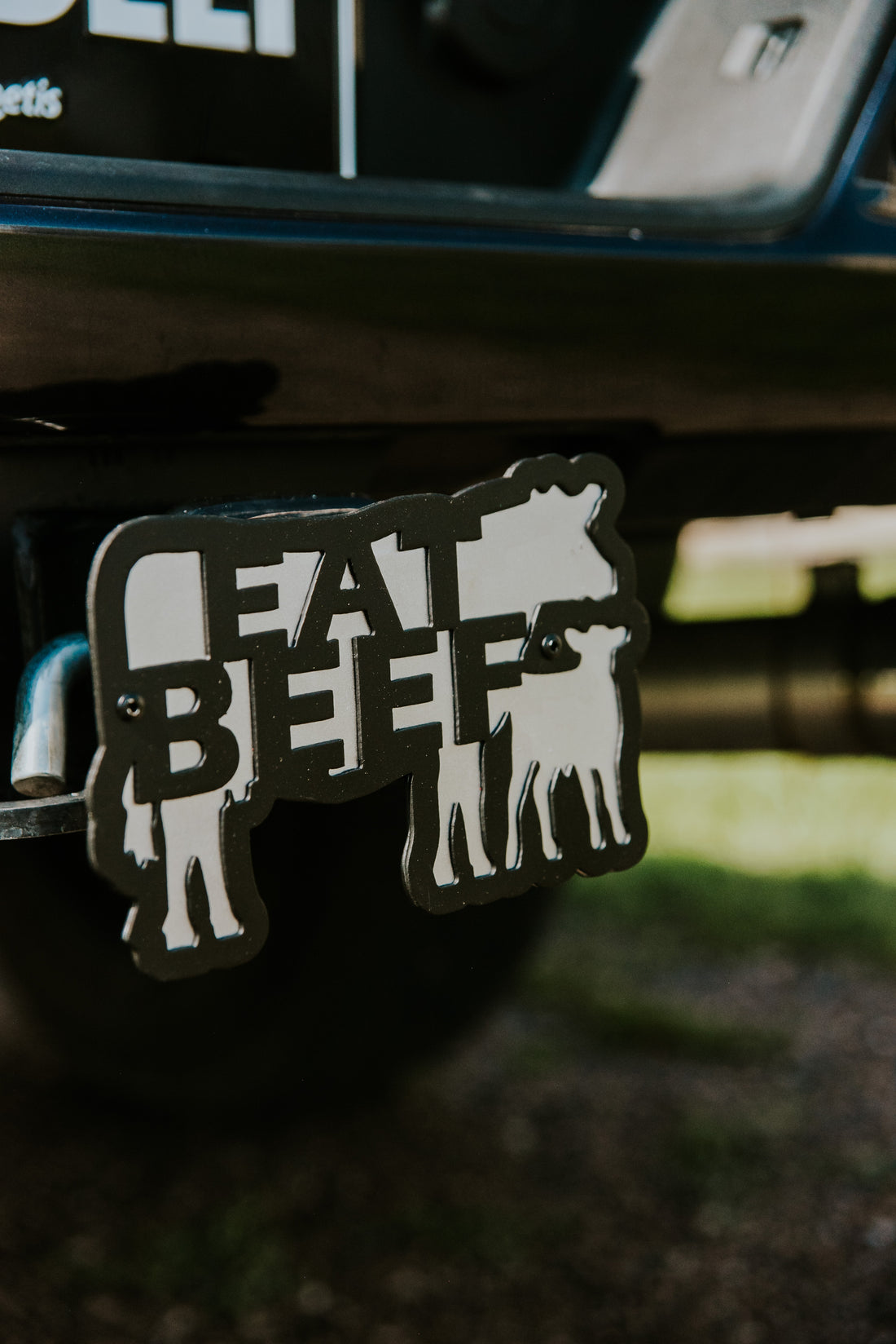 Eat Beef Hitch Cover
