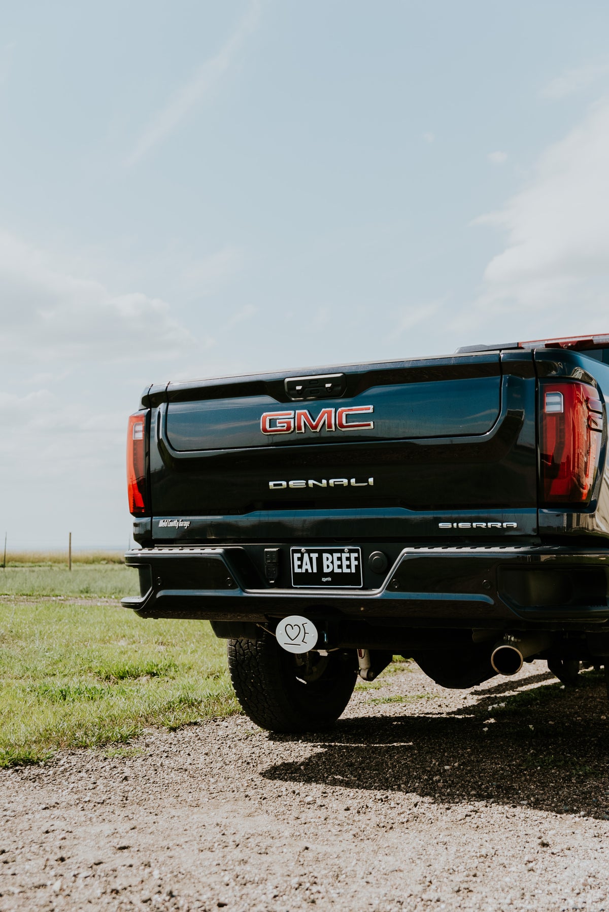 Custom Cattle Brand Hitch Cover - Oval