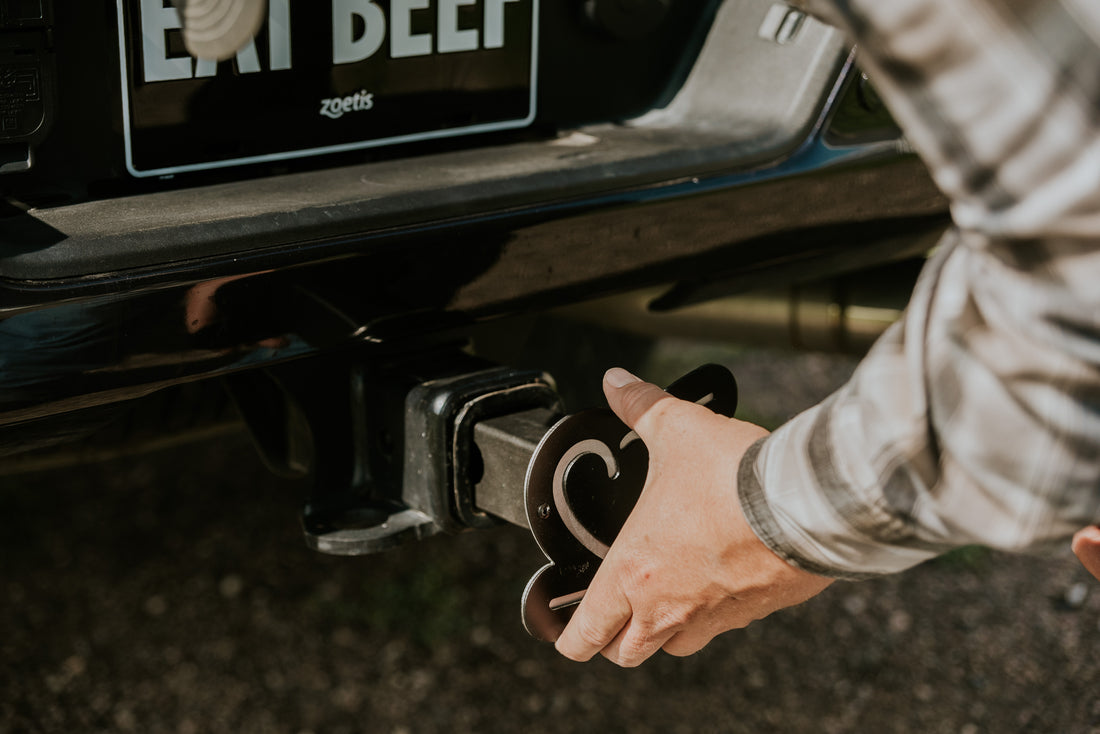 Custom Cattle Brand Hitch Cover - DIY Cut