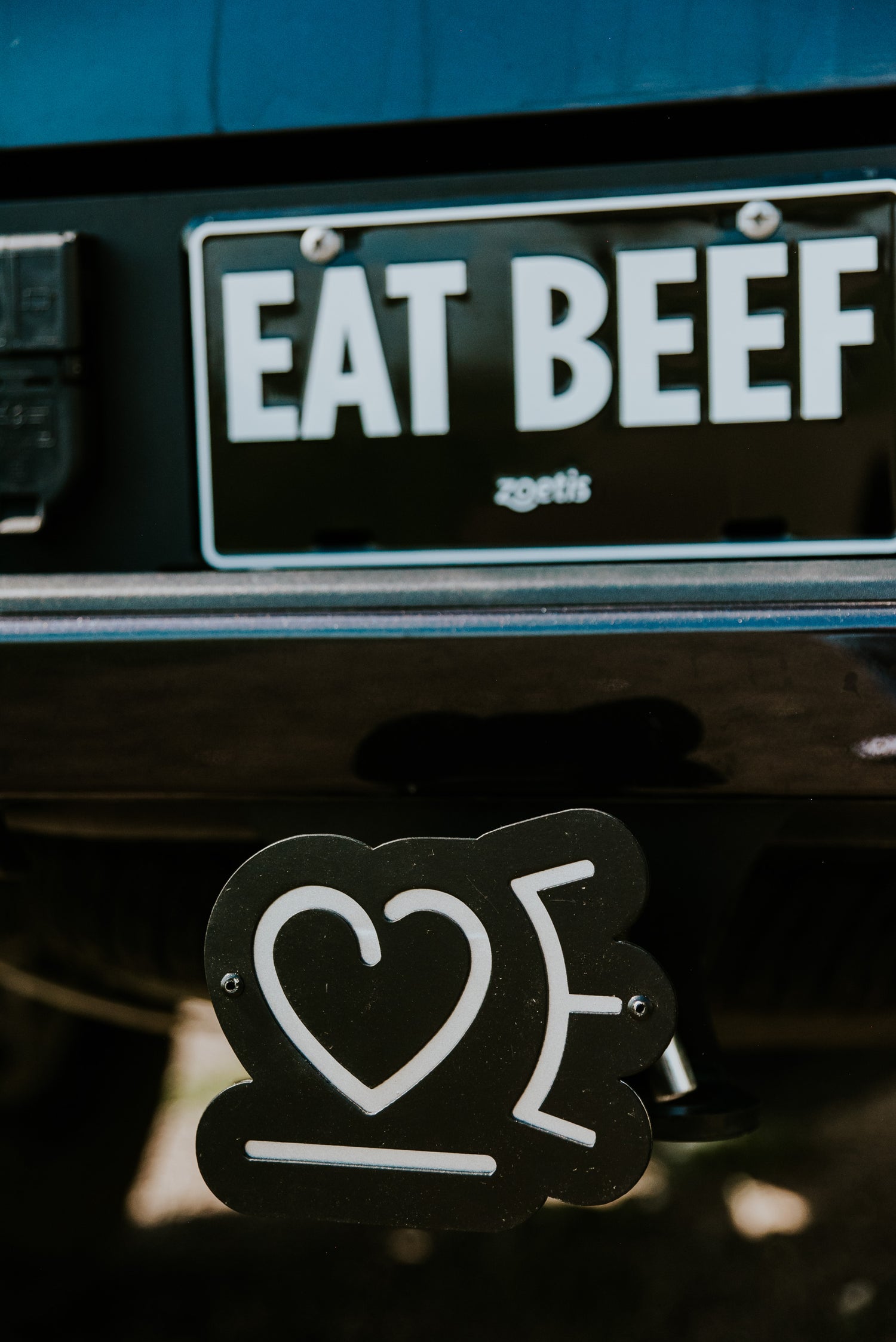 Custom Cattle Brand Hitch Cover - DIY Cut