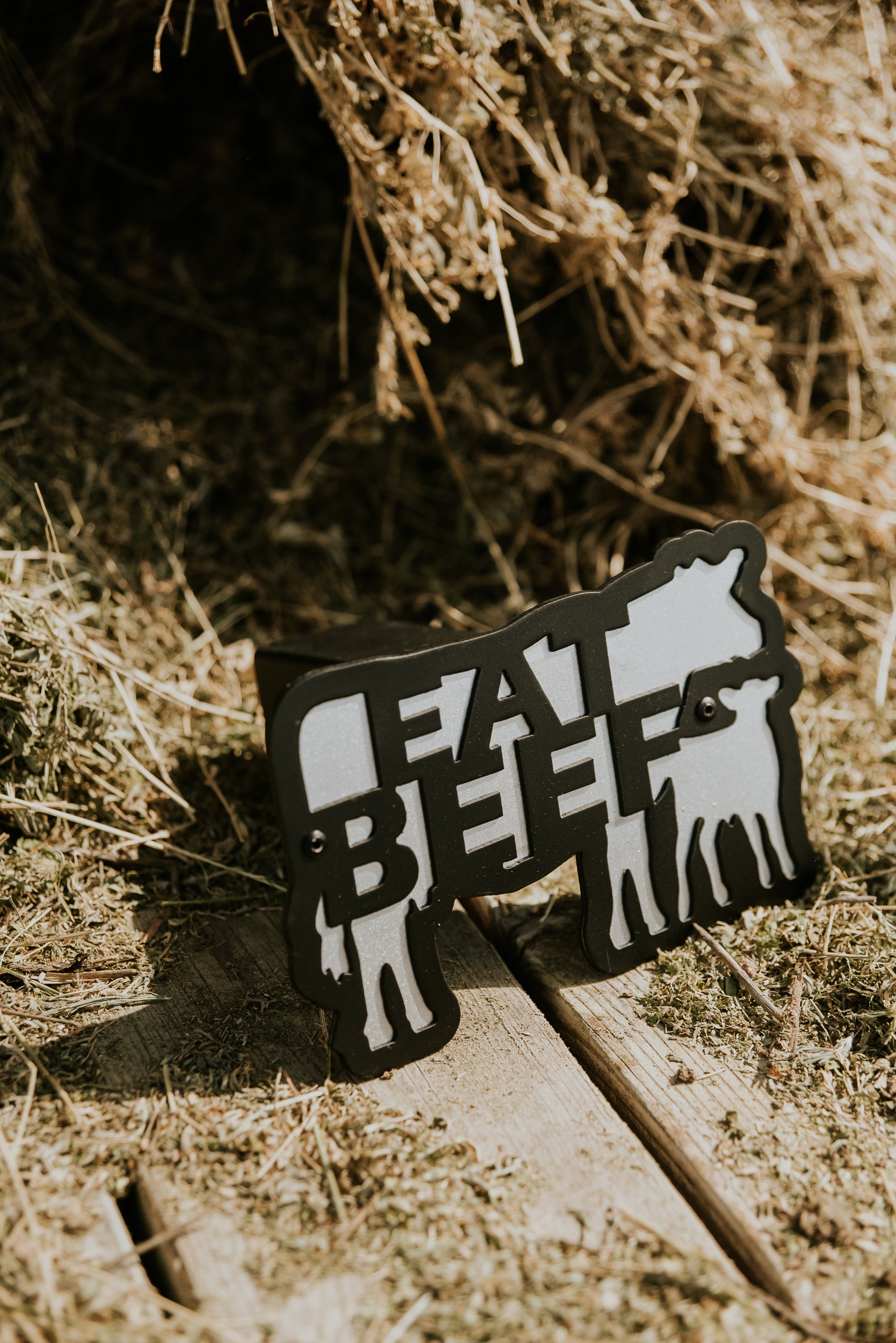 Eat Beef Hitch Cover