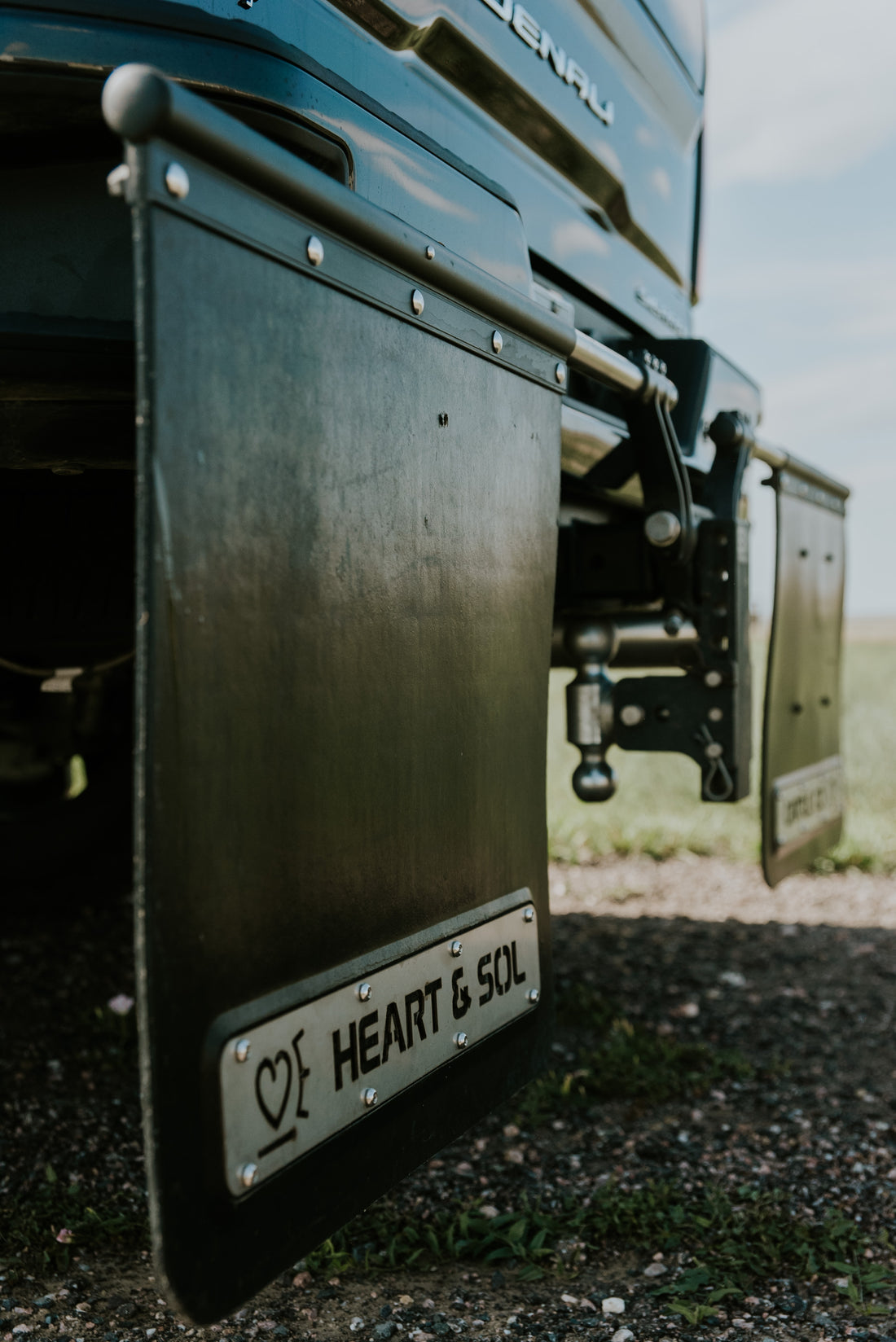 Personalized Decorative Plates for Mud Flaps – Made for Ranch Trucks