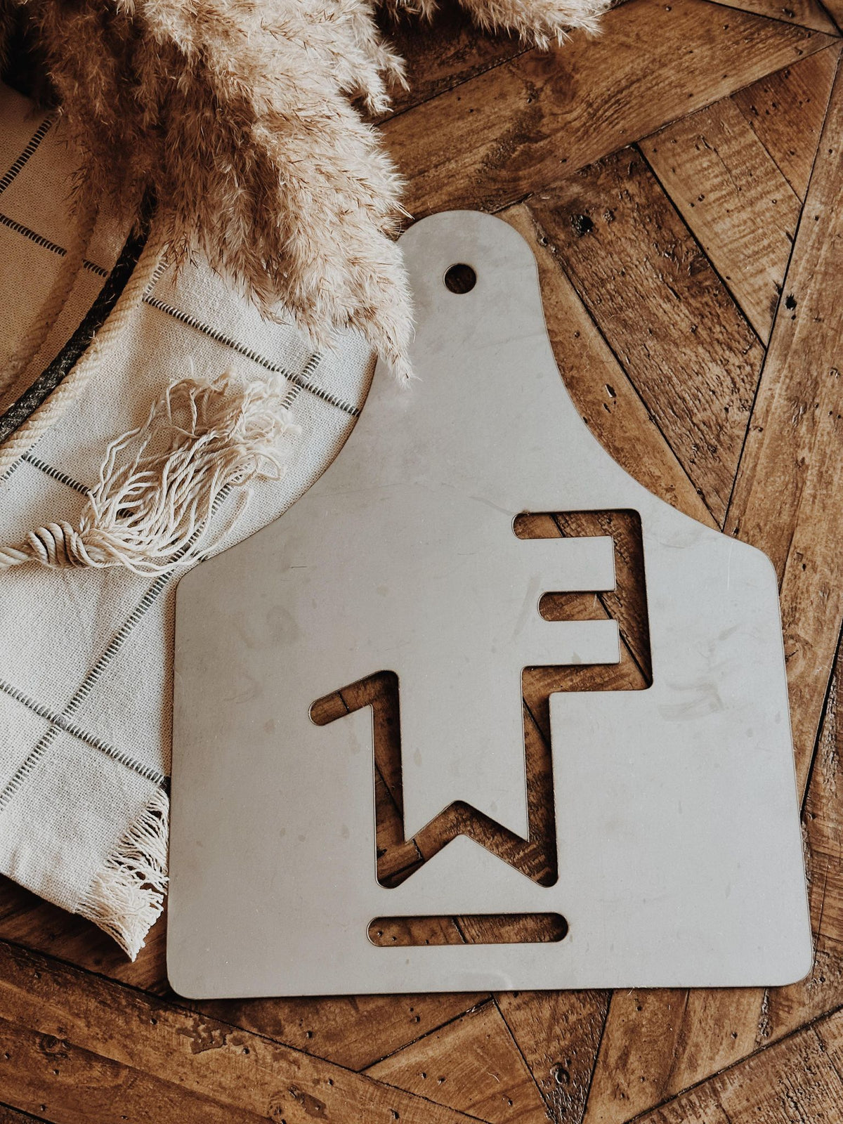 16" 100% CUSTOM EAR TAG SIGN