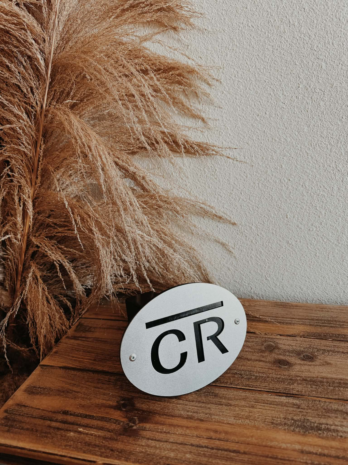 Custom Cattle Brand Hitch Cover - Oval