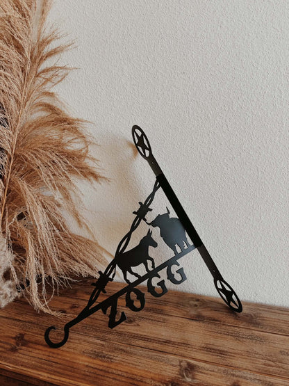 100% CUSTOM Decorative Western Flower Hanger