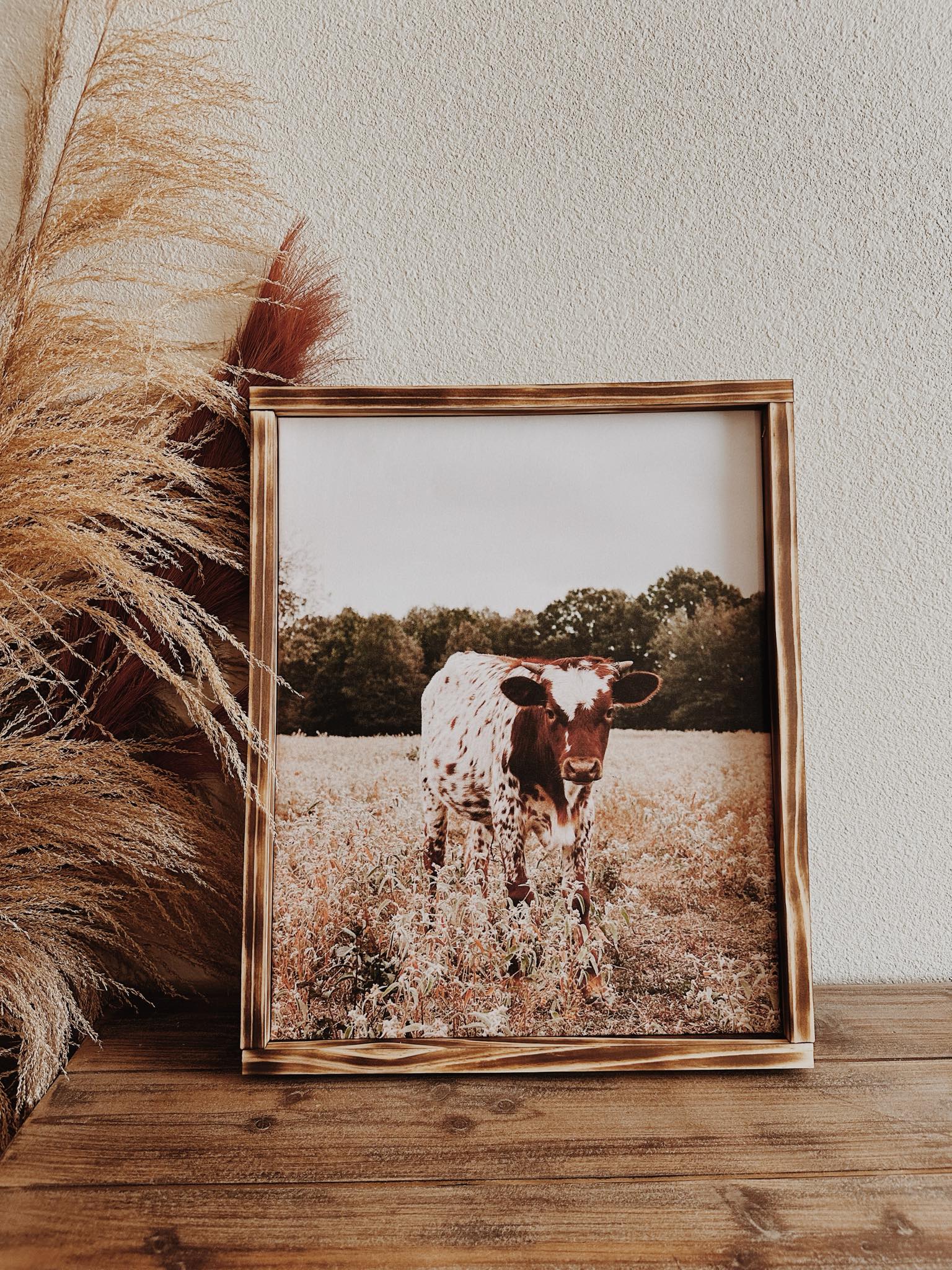 Custom YOUR PHOTO HERE Western Handcrafted Framed Canvas Print