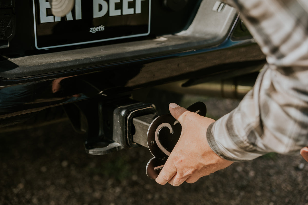 Custom Cattle Brand Hitch Cover - DIY Cut