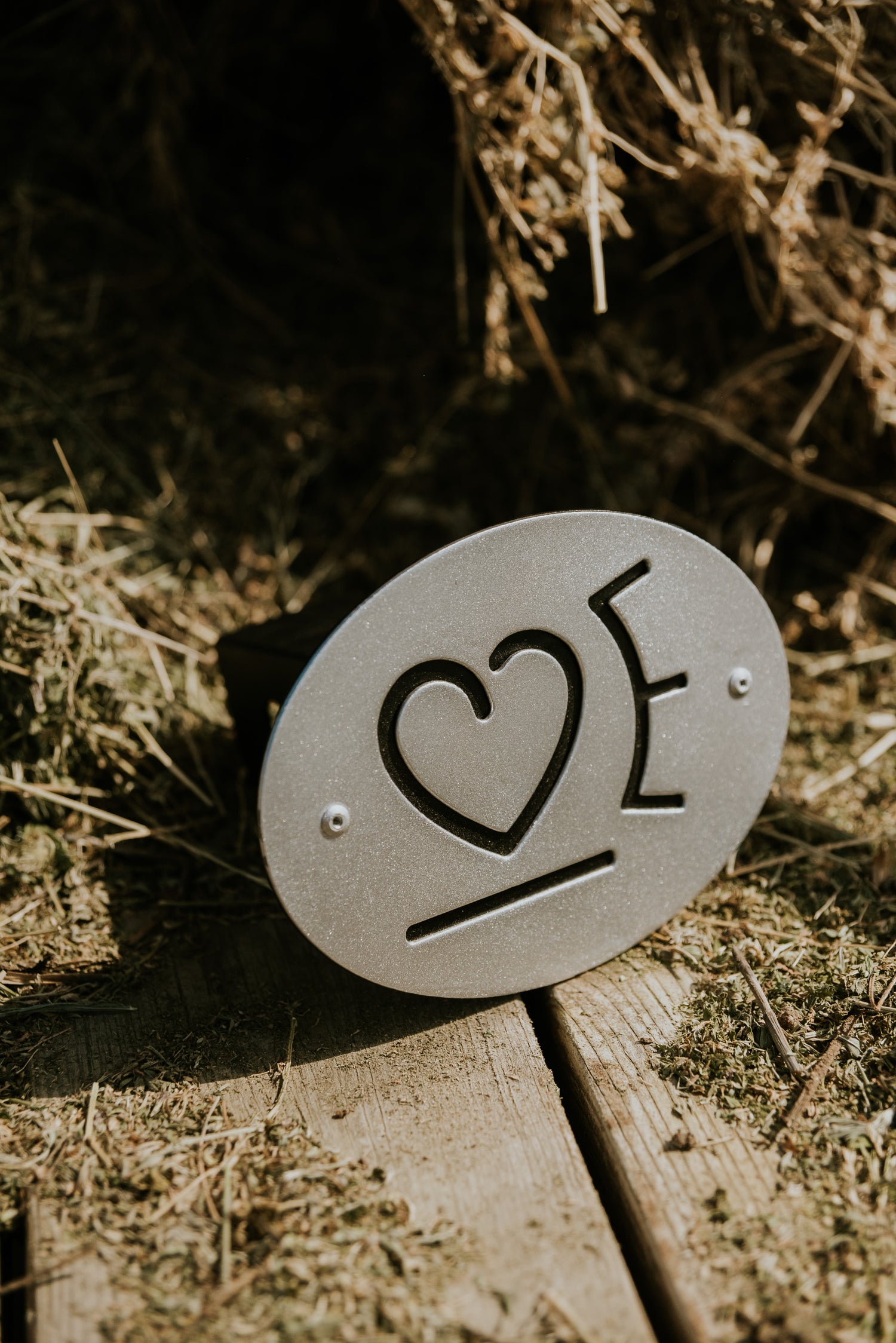Custom Cattle Brand Hitch Cover - Oval