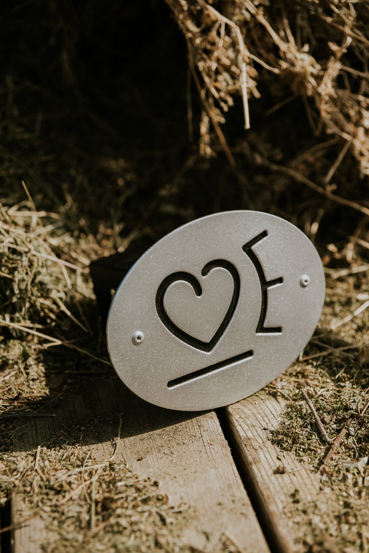 Custom Cattle Brand Hitch Cover - Oval