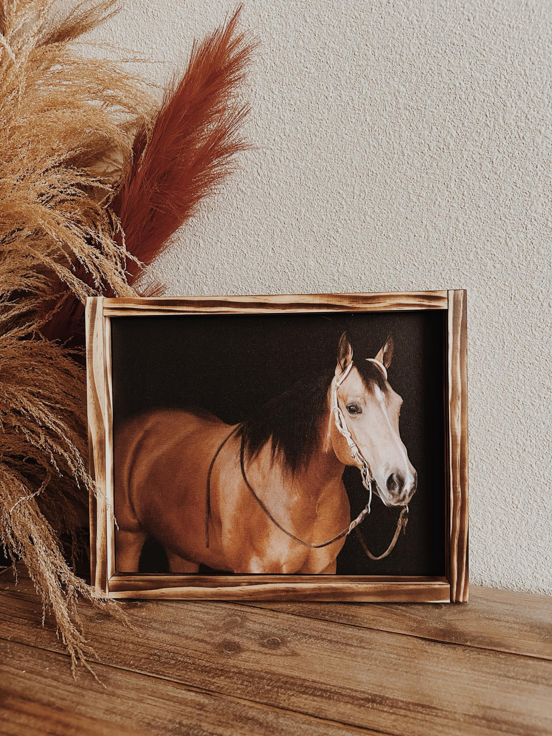 Custom YOUR PHOTO HERE Western Handcrafted Framed Canvas Print