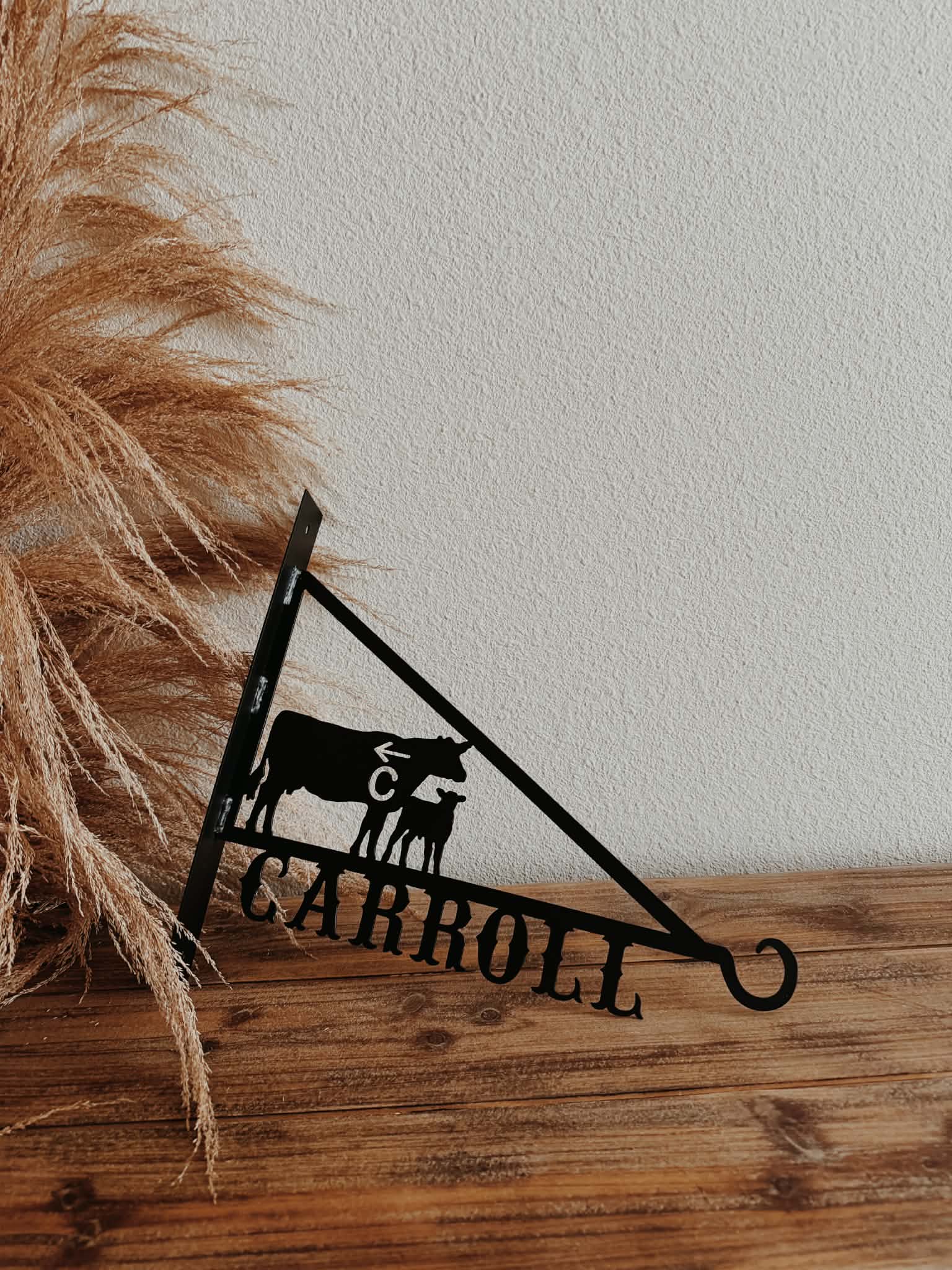 100% CUSTOM Decorative Western Flower Hanger