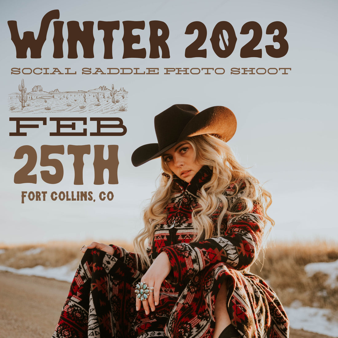 Winter 2023 Social Saddle Ticket